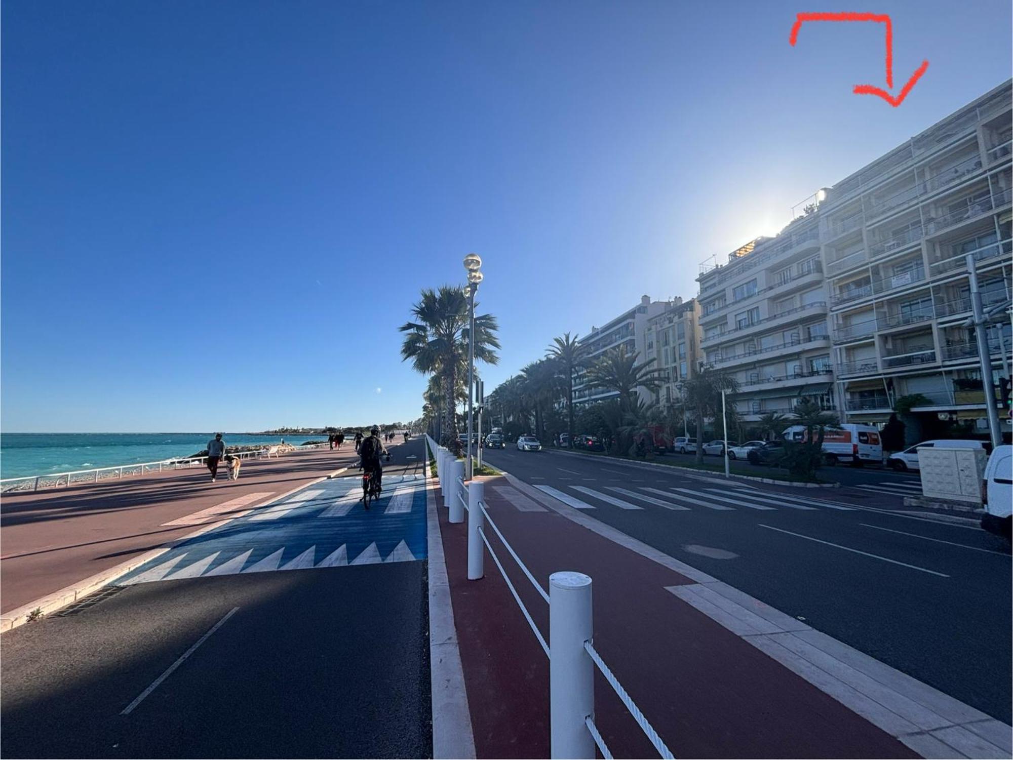 Grand Studio De 30 M2 Promenade Des Anglais Nizza Esterno foto